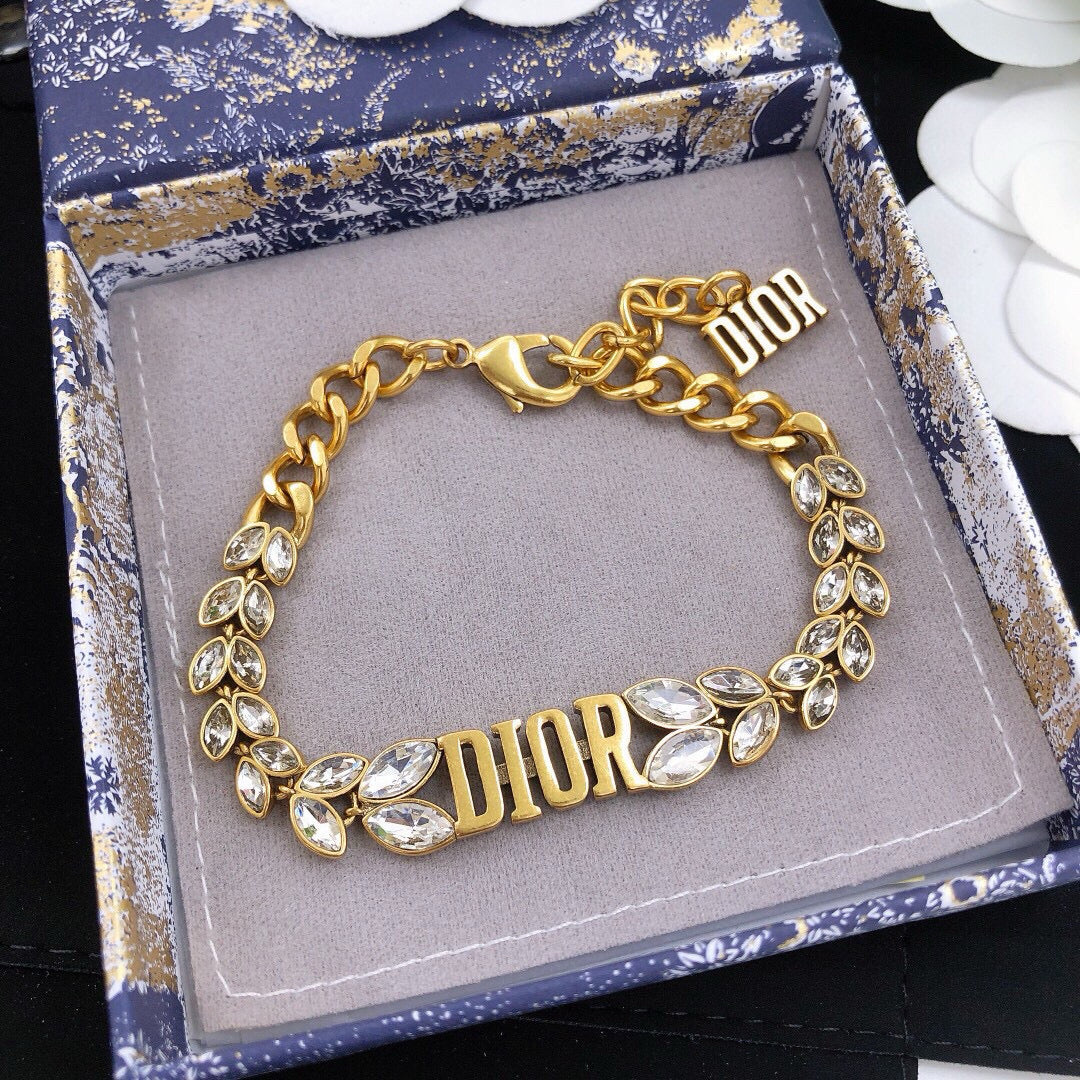 Dior Block Letter Curb Bracelet - product image 4