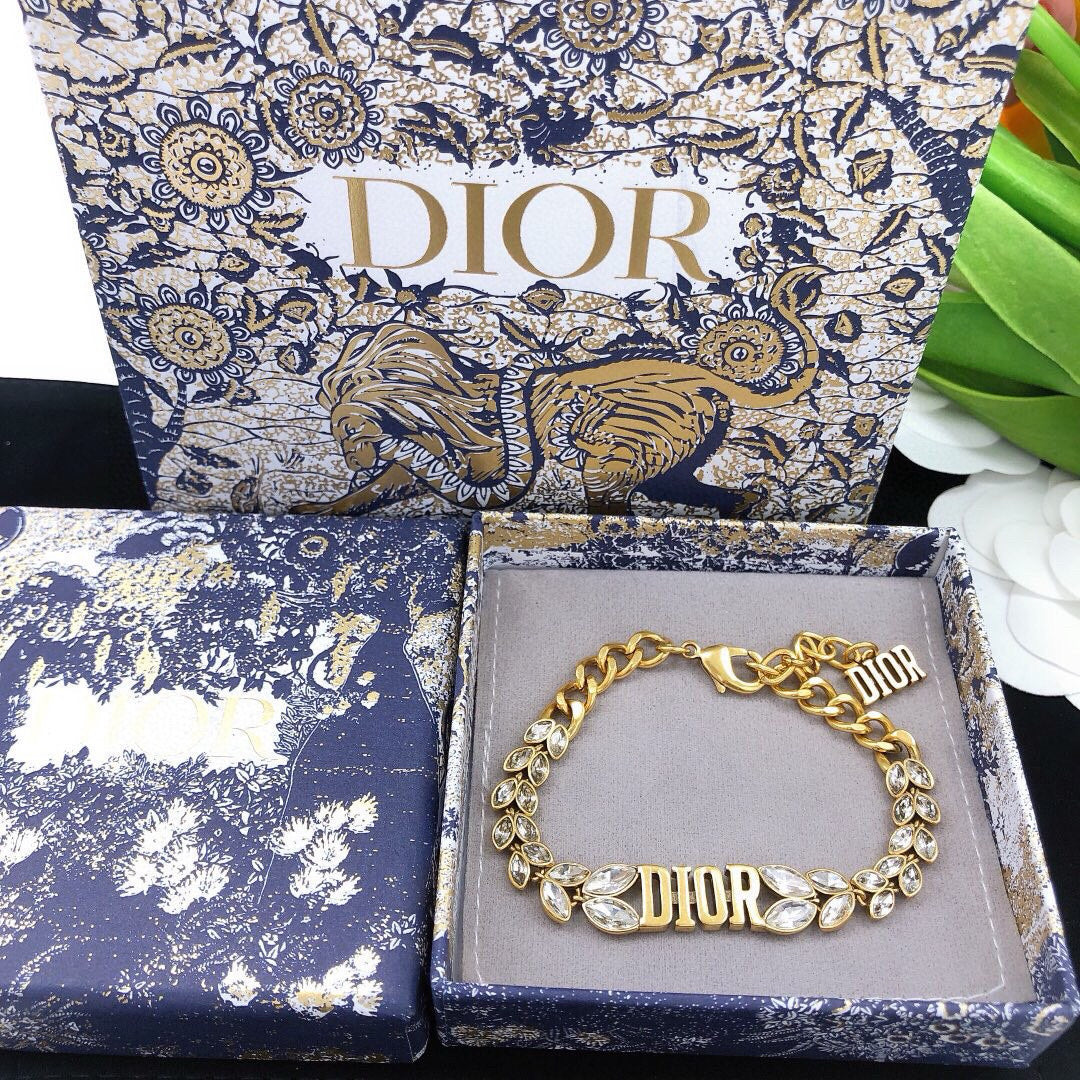 Dior Block Letter Curb Bracelet - product image 6