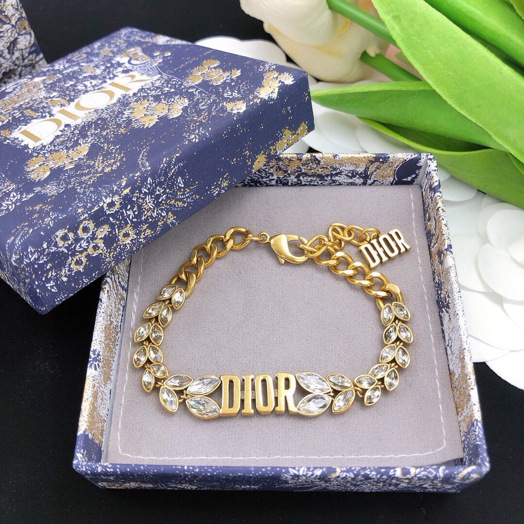 Dior Block Letter Curb Bracelet - product image 5