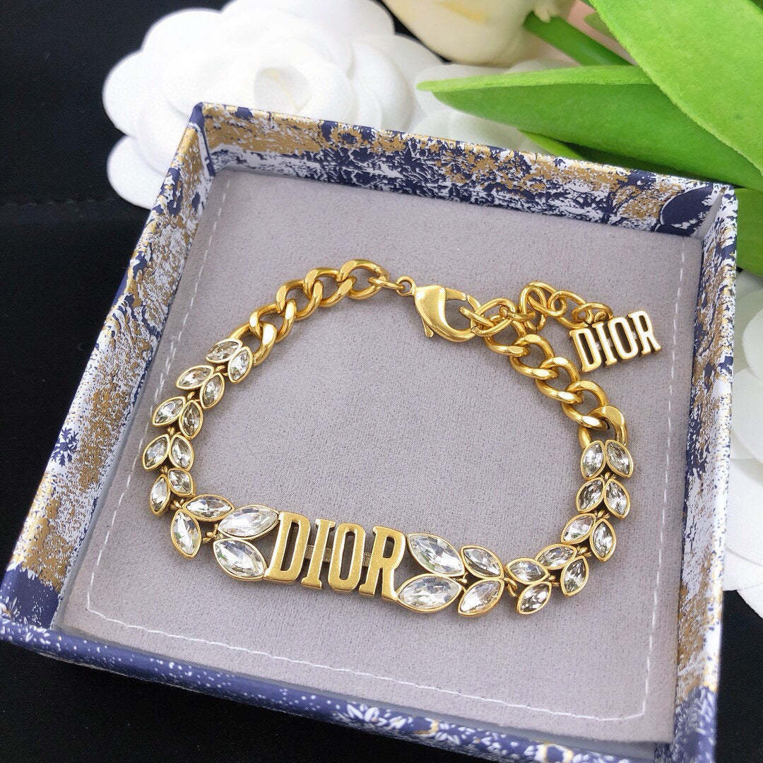 Dior Block Letter Curb Bracelet - product image 3