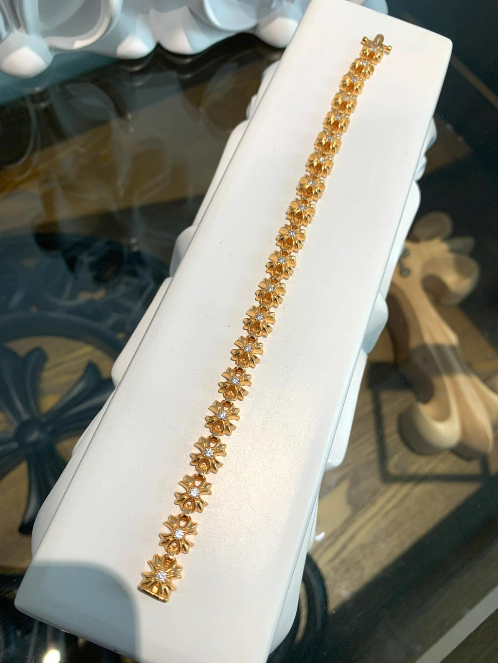 Chrome Hearts Gold-Tone Ornamental Long Chain - album image 1