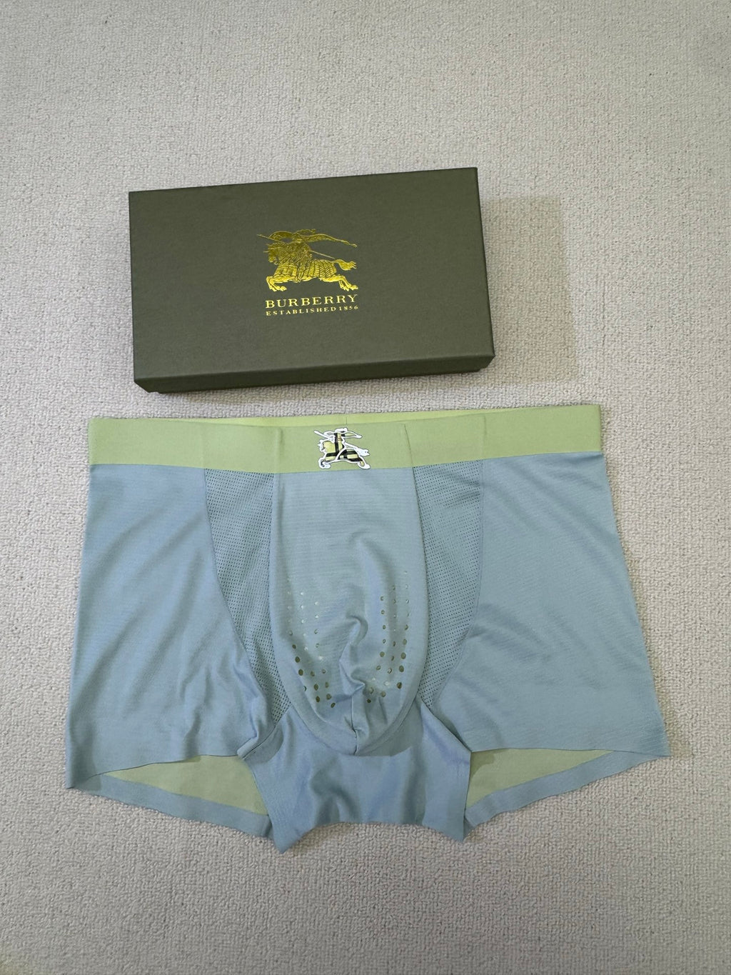 Burberry perforated front knight boxer briefs - view 9