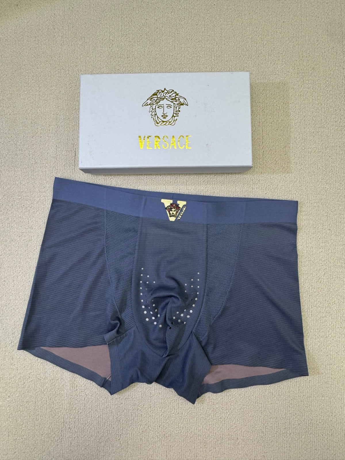 Versace contrast medusa waist boxer briefs - view 7