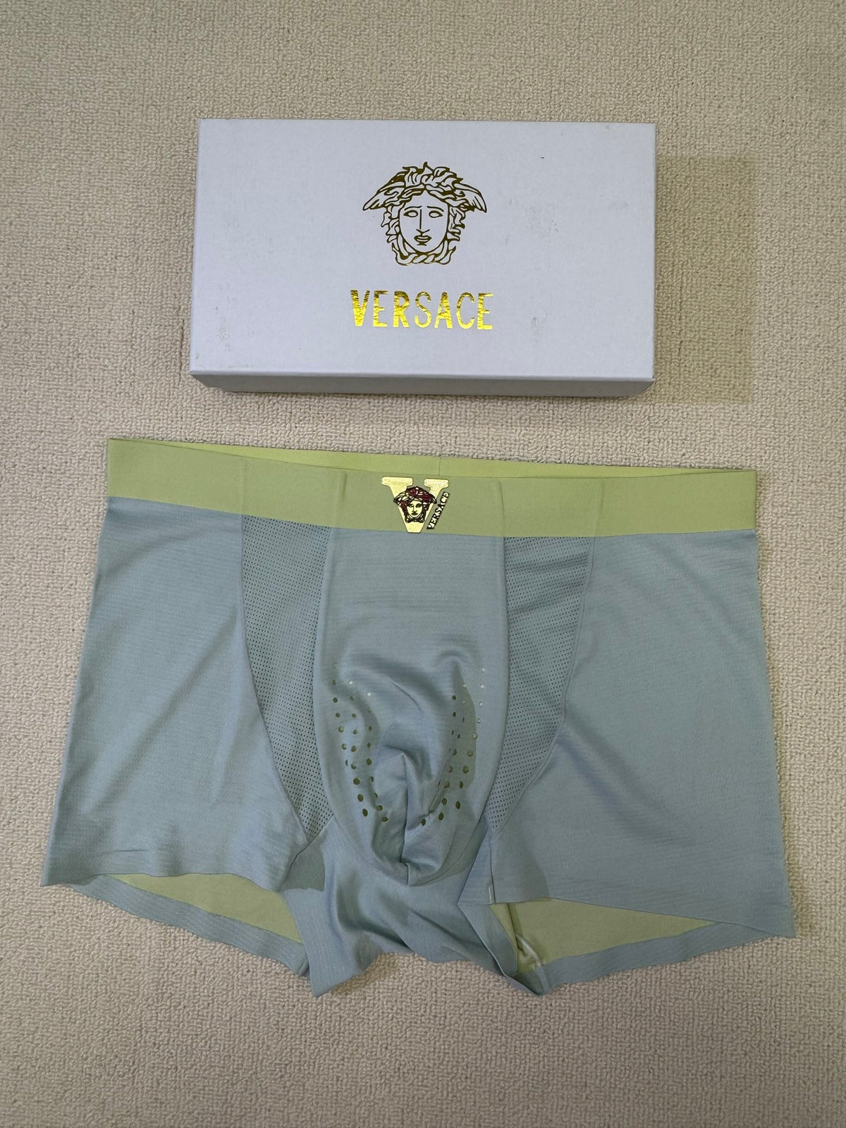 Versace contrast medusa waist boxer briefs - view 8