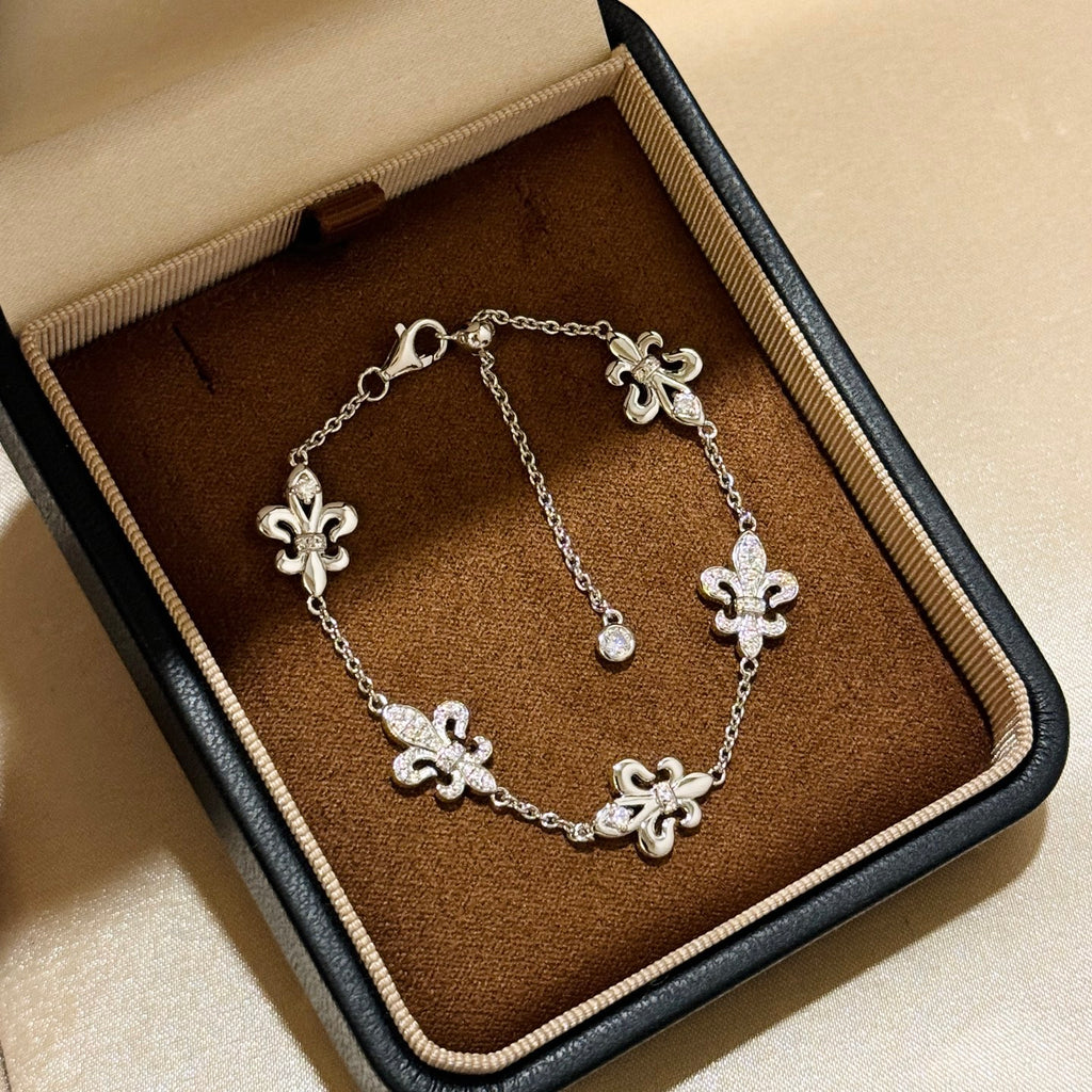 Chrome Hearts Five Anchor Motif Bracelet - album image 1