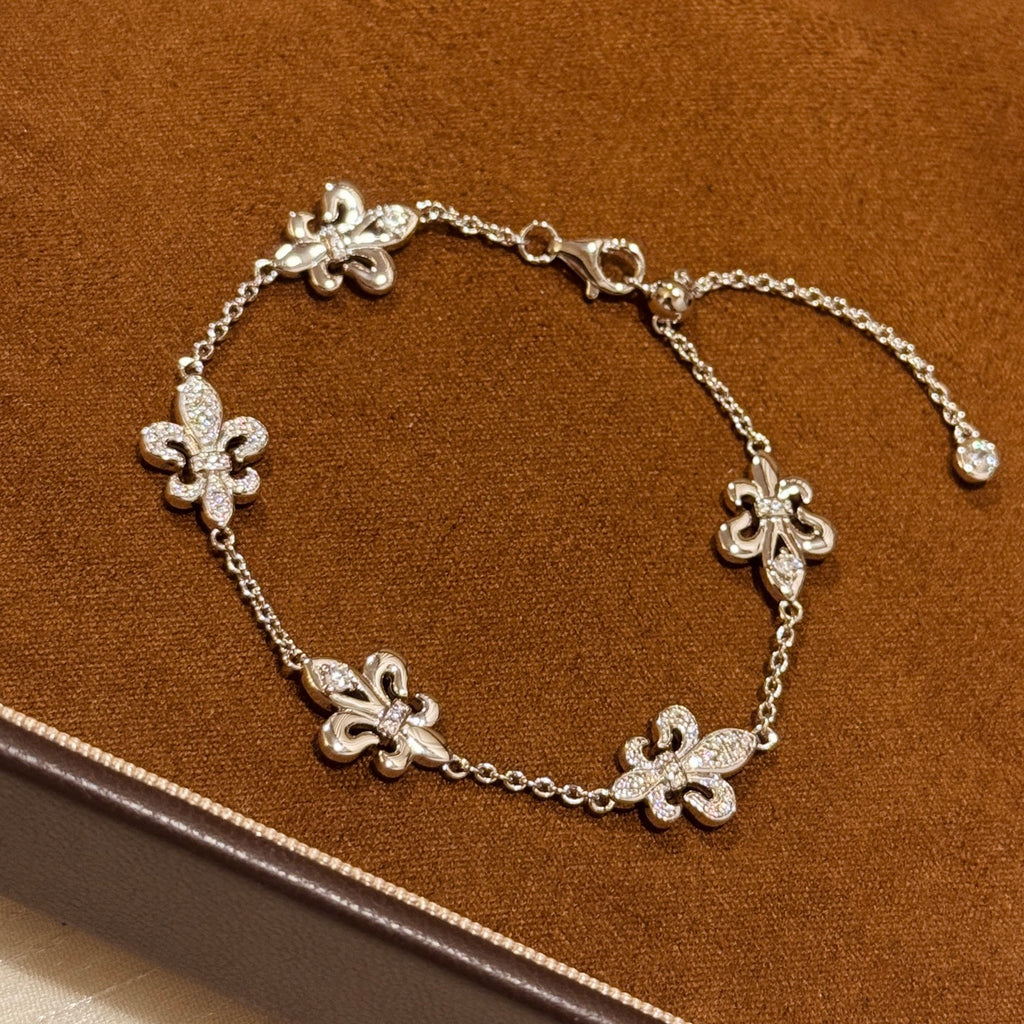 Chrome Hearts Five Anchor Motif Bracelet - album image 7