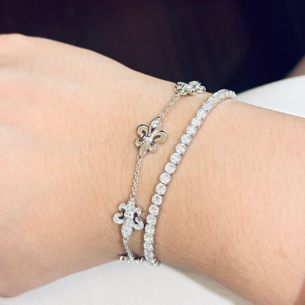 Chrome Hearts Five Anchor Motif Bracelet - album image 3