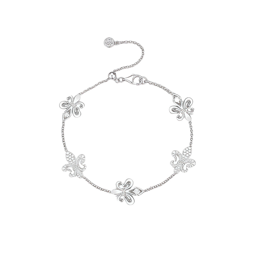 Chrome Hearts Five Anchor Motif Bracelet - album image 2