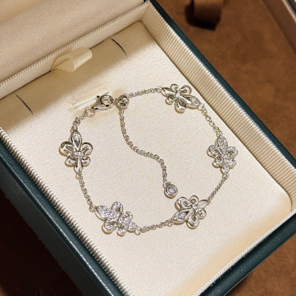 Chrome Hearts Five Anchor Motif Bracelet - album image 6