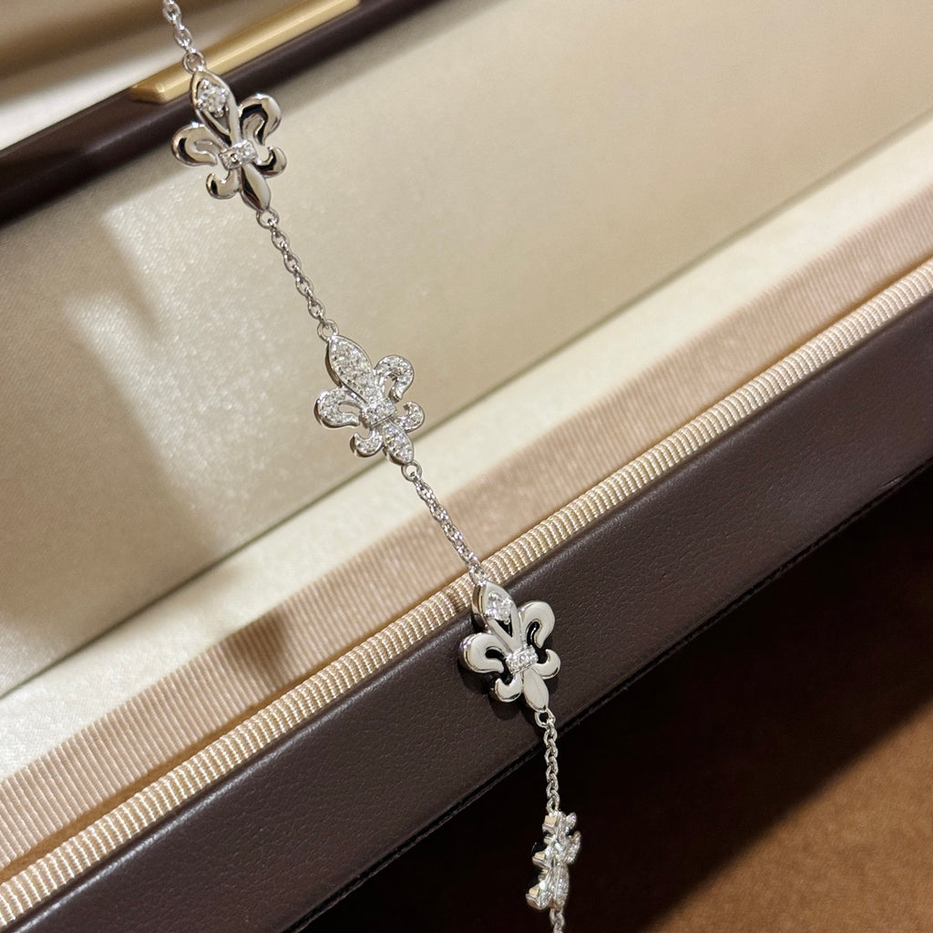 Chrome Hearts Five Anchor Motif Bracelet - album image 5