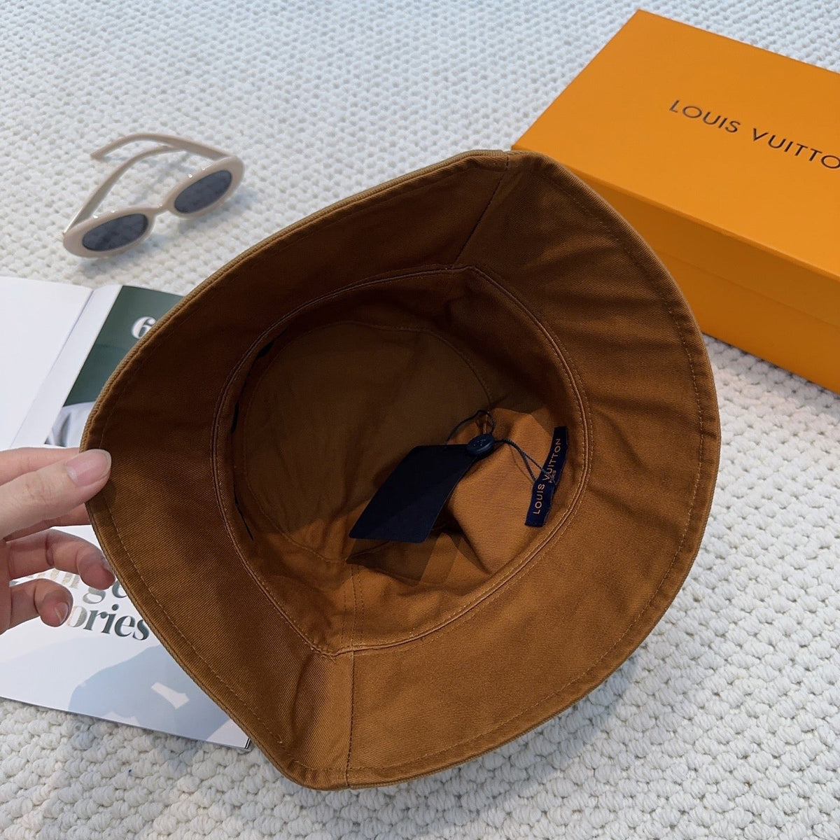 Louis Vuitton Embroidered Reversible Bucket Hat - image 4