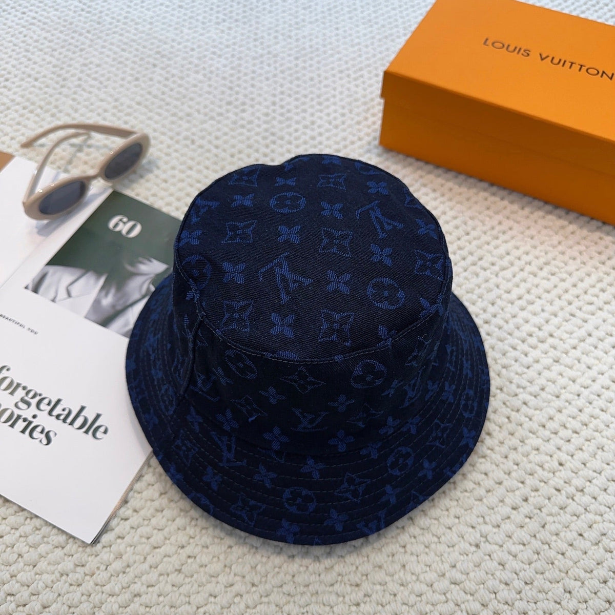 Louis Vuitton Denim Bucket Hat - image 3