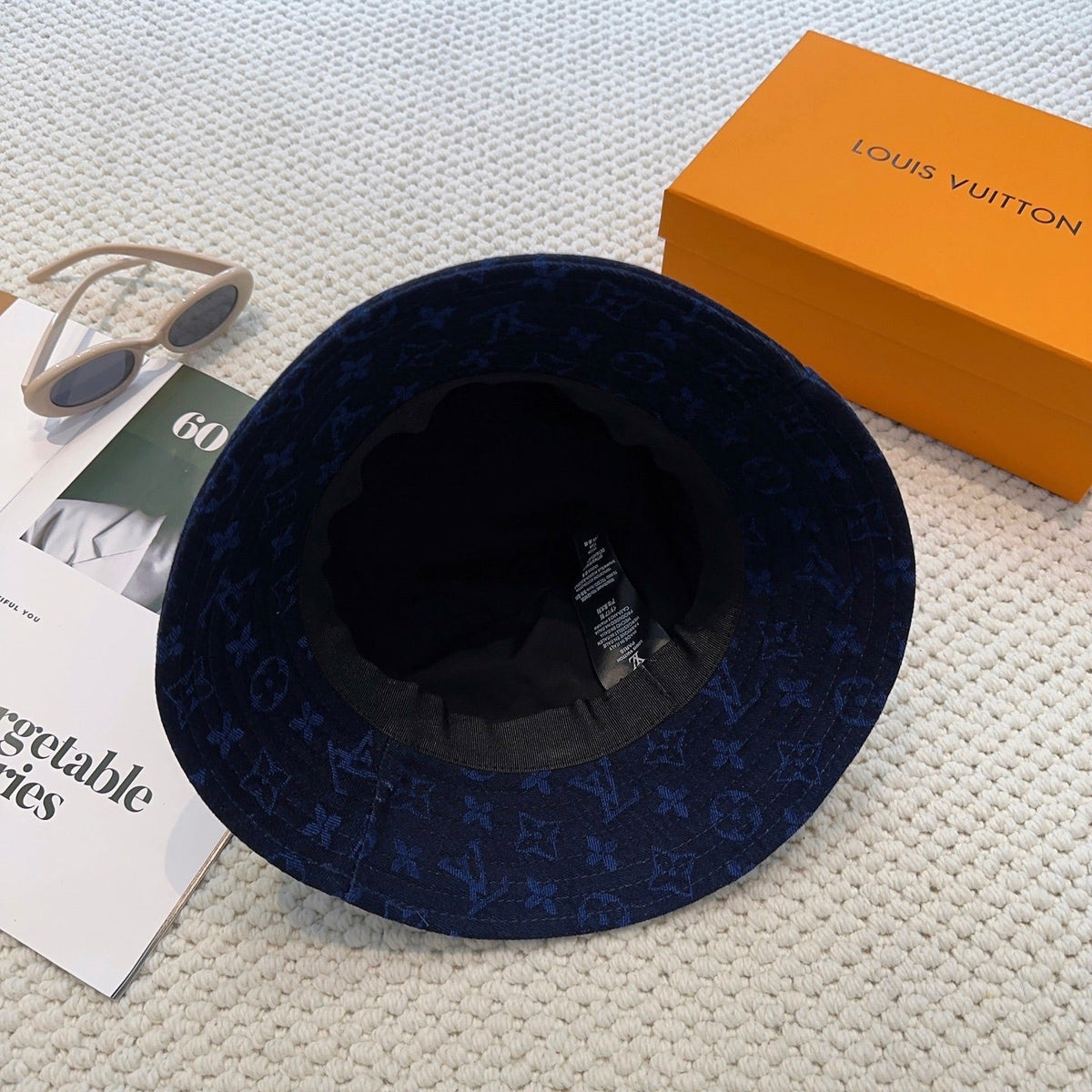 Louis Vuitton Denim Bucket Hat - image 4