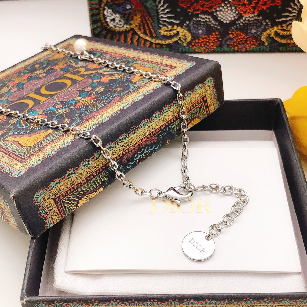 Dior CD Star and Clover Necklace - product image 7