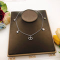 Dior CD Star and Clover Necklace - product image 1