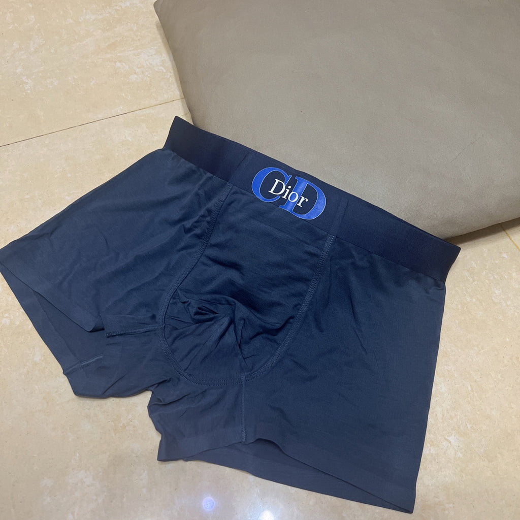 Dior blue oval wordmark boxer briefs - view 3
