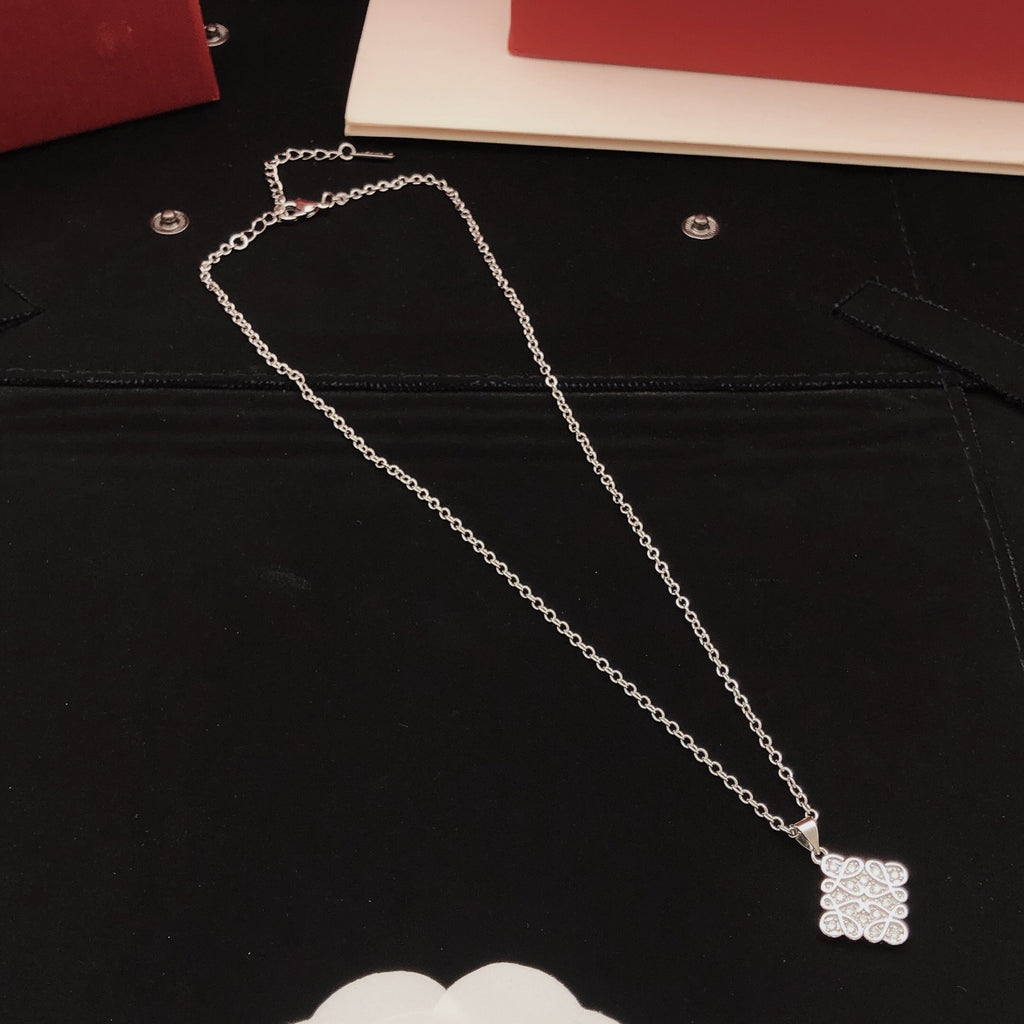 Loewe Diamond Anagram Pendant Necklace - product image 15