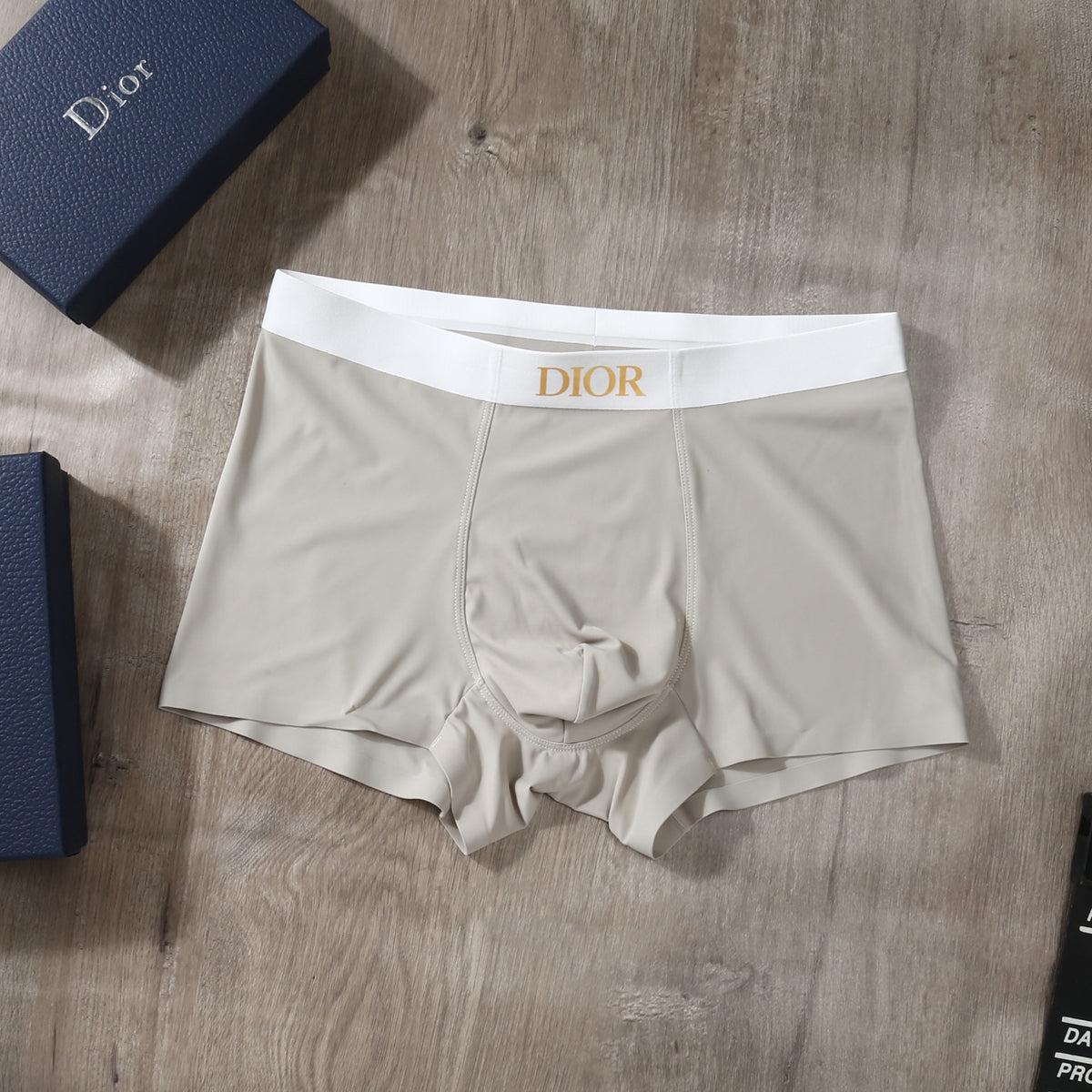 Dior white lettered waist boxer briefs - view 8