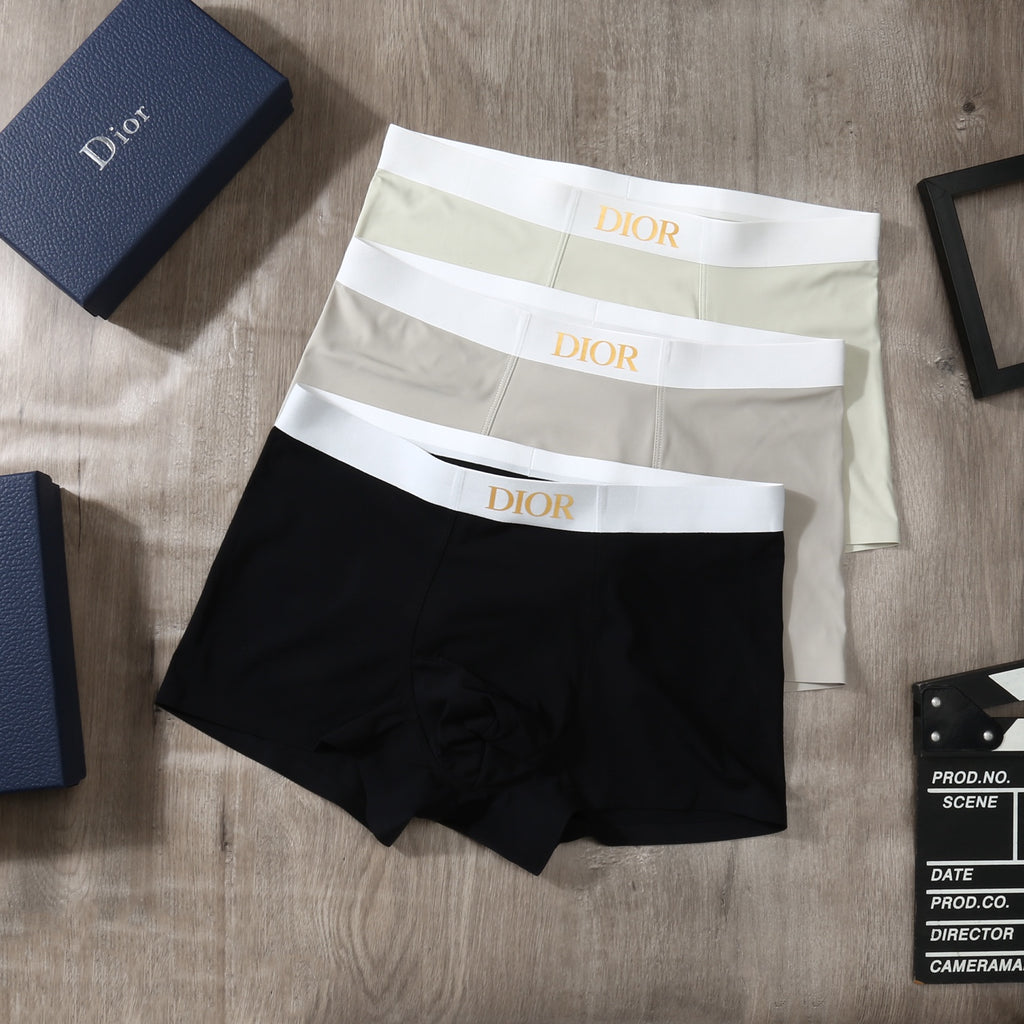 Dior white lettered waist boxer briefs - view 2
