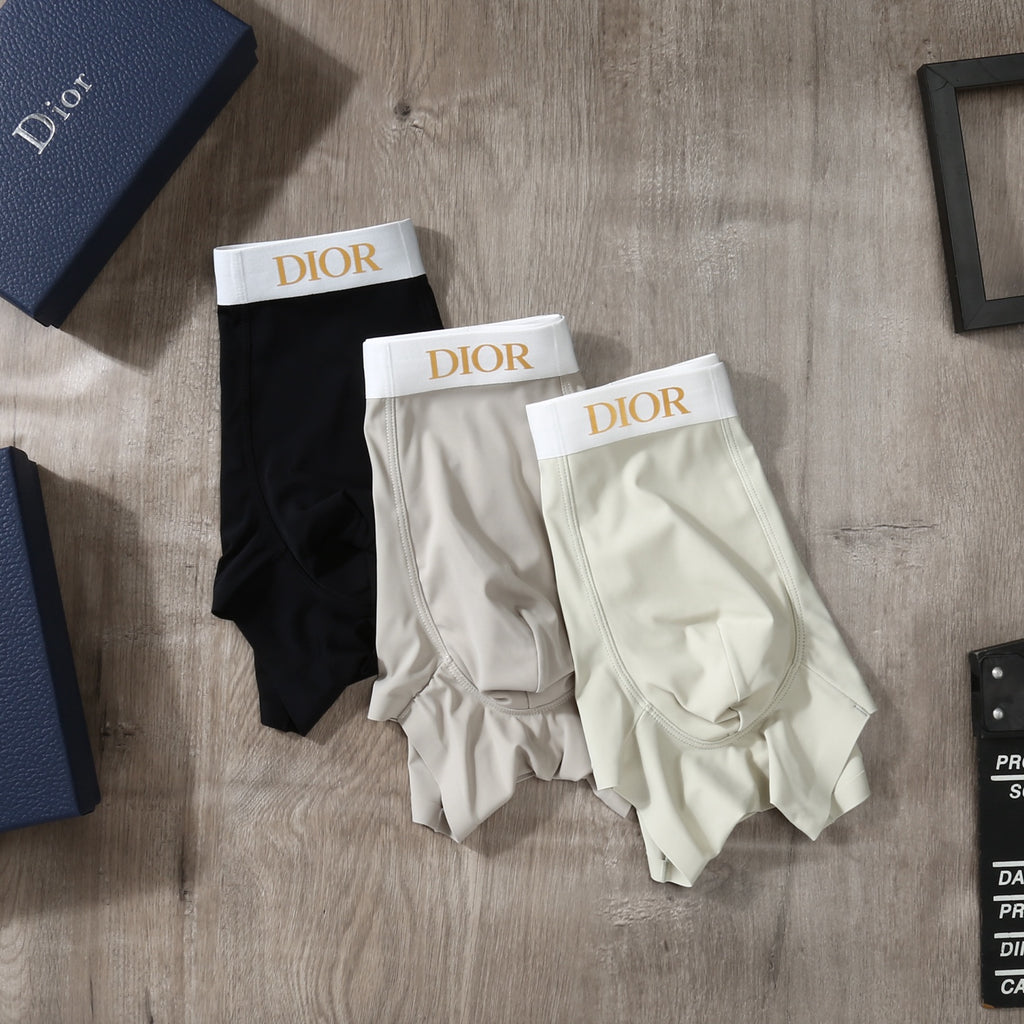 Dior white lettered waist boxer briefs - view 5