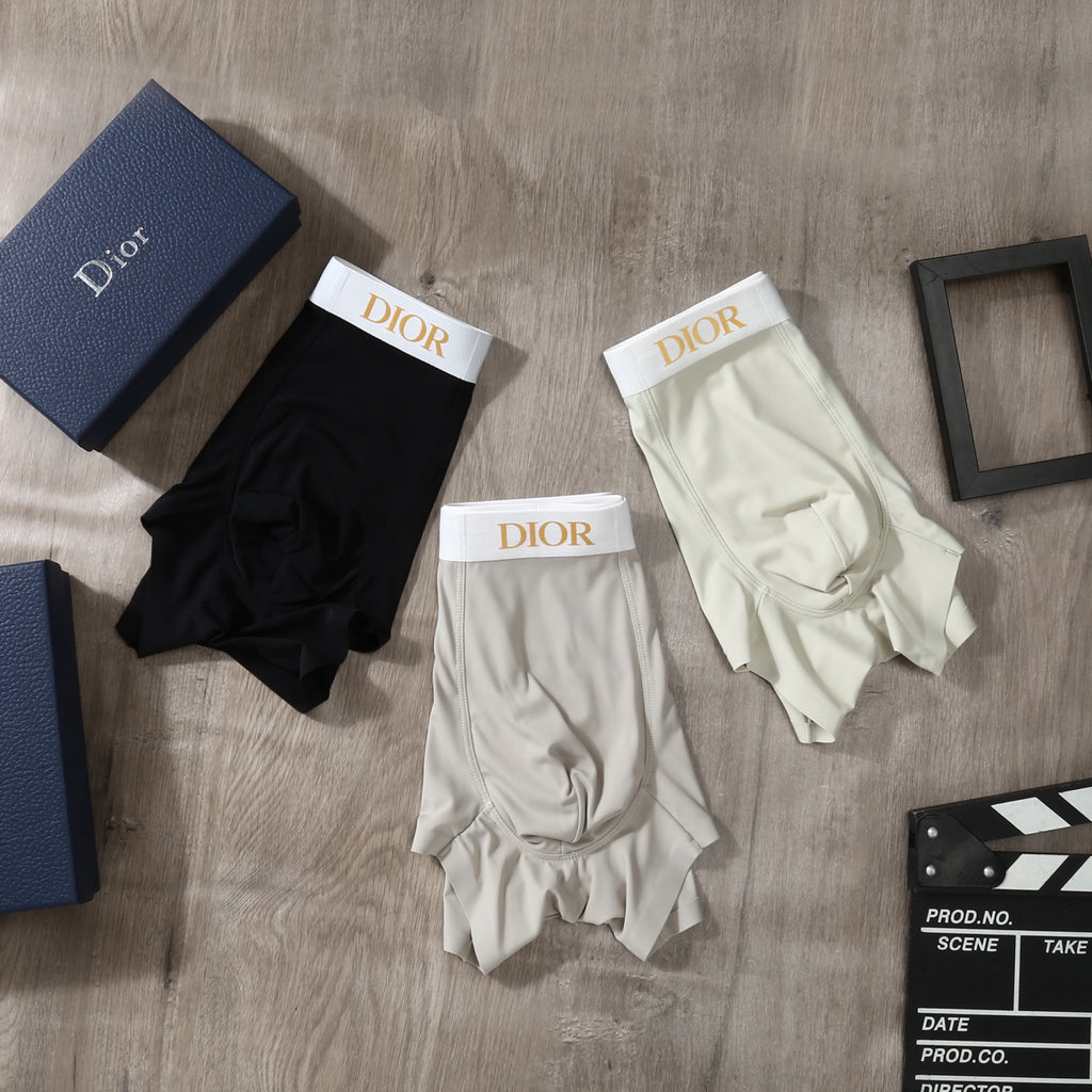 Dior white lettered waist boxer briefs - view 6