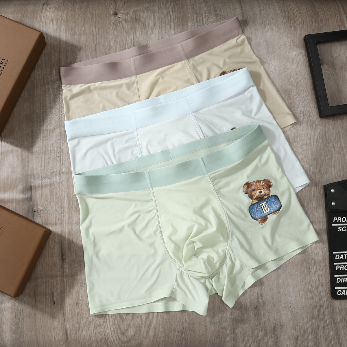 Burberry pastel teddy bear boxer briefs - view 2