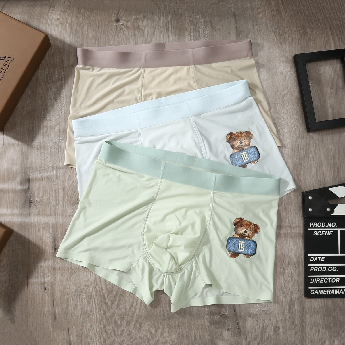Burberry pastel teddy bear boxer briefs - view 4