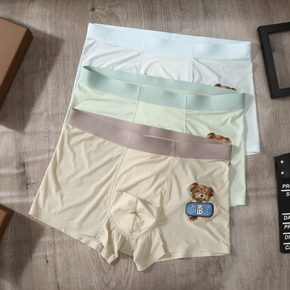 Burberry pastel teddy bear boxer briefs - view 1