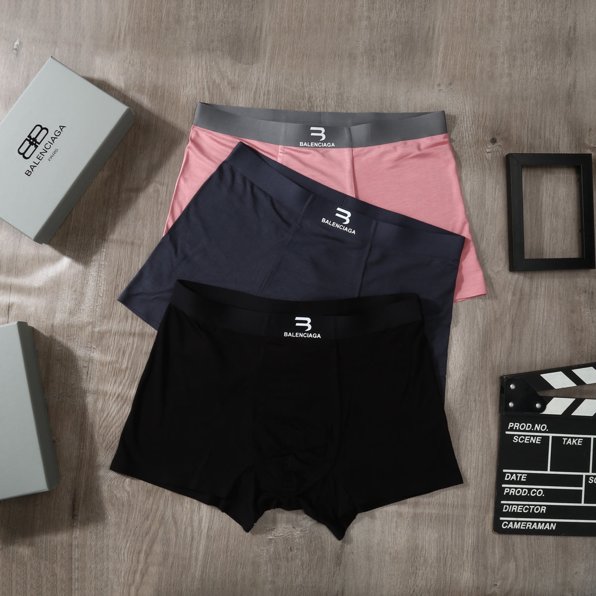 Balenciaga small b waist boxer briefs - view 3