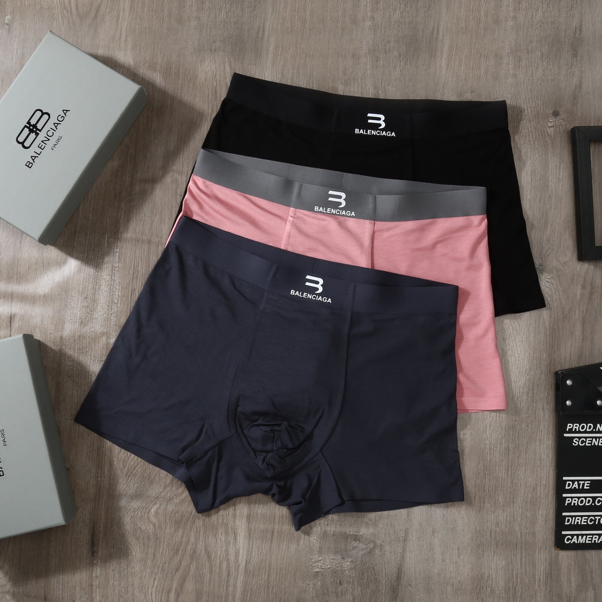 Balenciaga small b waist boxer briefs - view 2