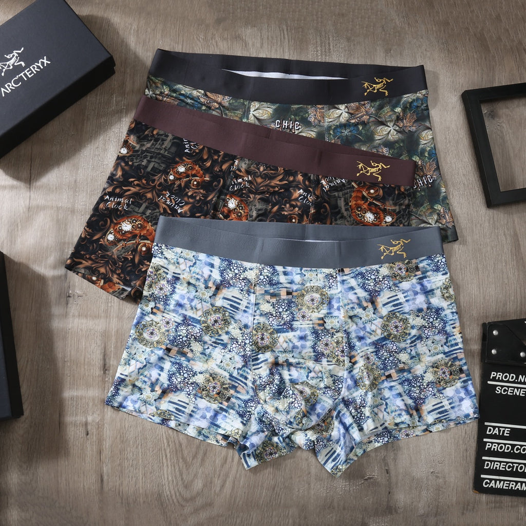 Arcteryx multicolor abstract print boxer briefs - view 4