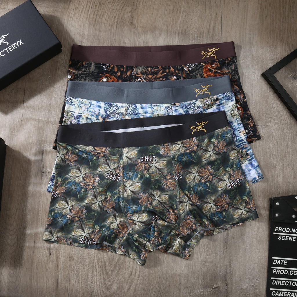 Arcteryx multicolor abstract print boxer briefs - view 1