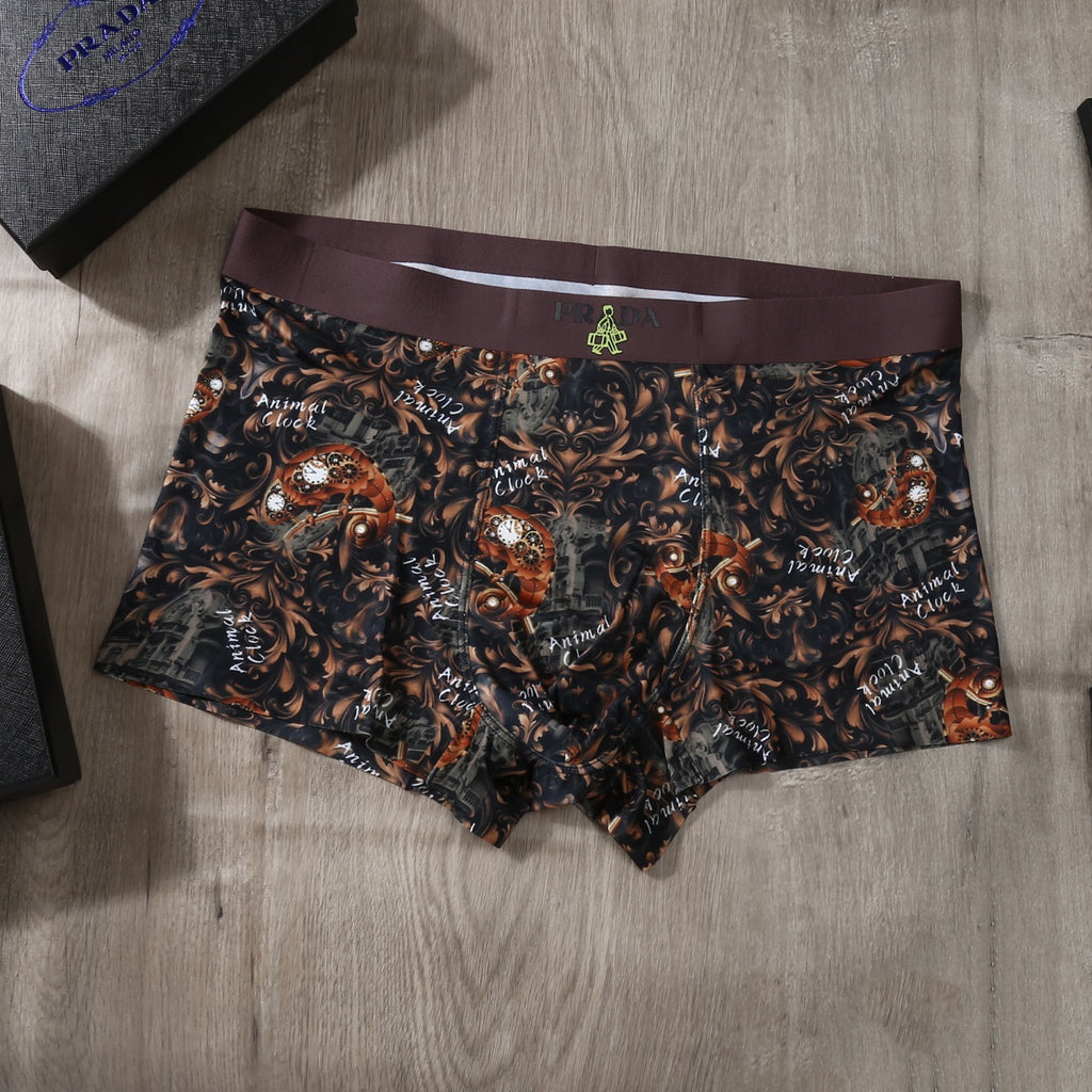 Prada multicolor graphic print boxer briefs - view 7
