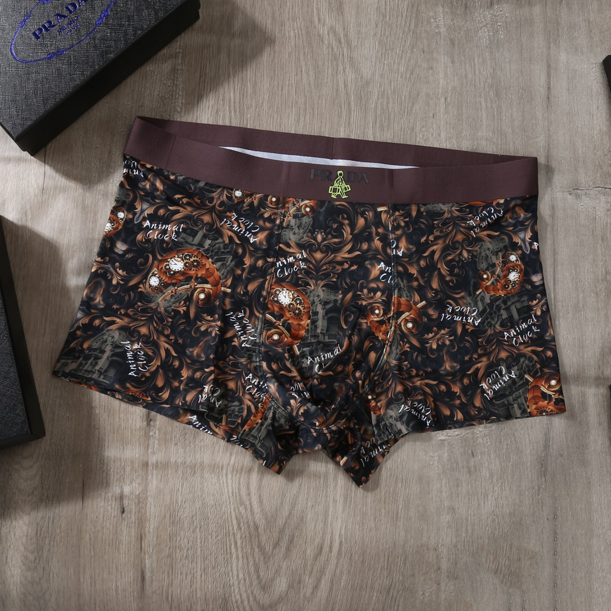 Prada multicolor graphic print boxer briefs - view 7