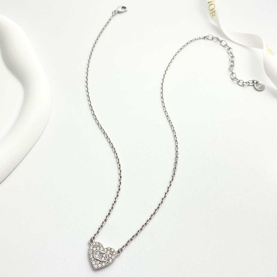 Dior Crystal Shield Pendant Necklace - product image 8