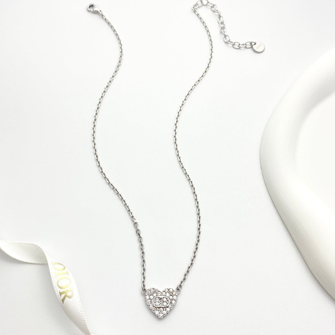 Dior Crystal Shield Pendant Necklace - product image 4