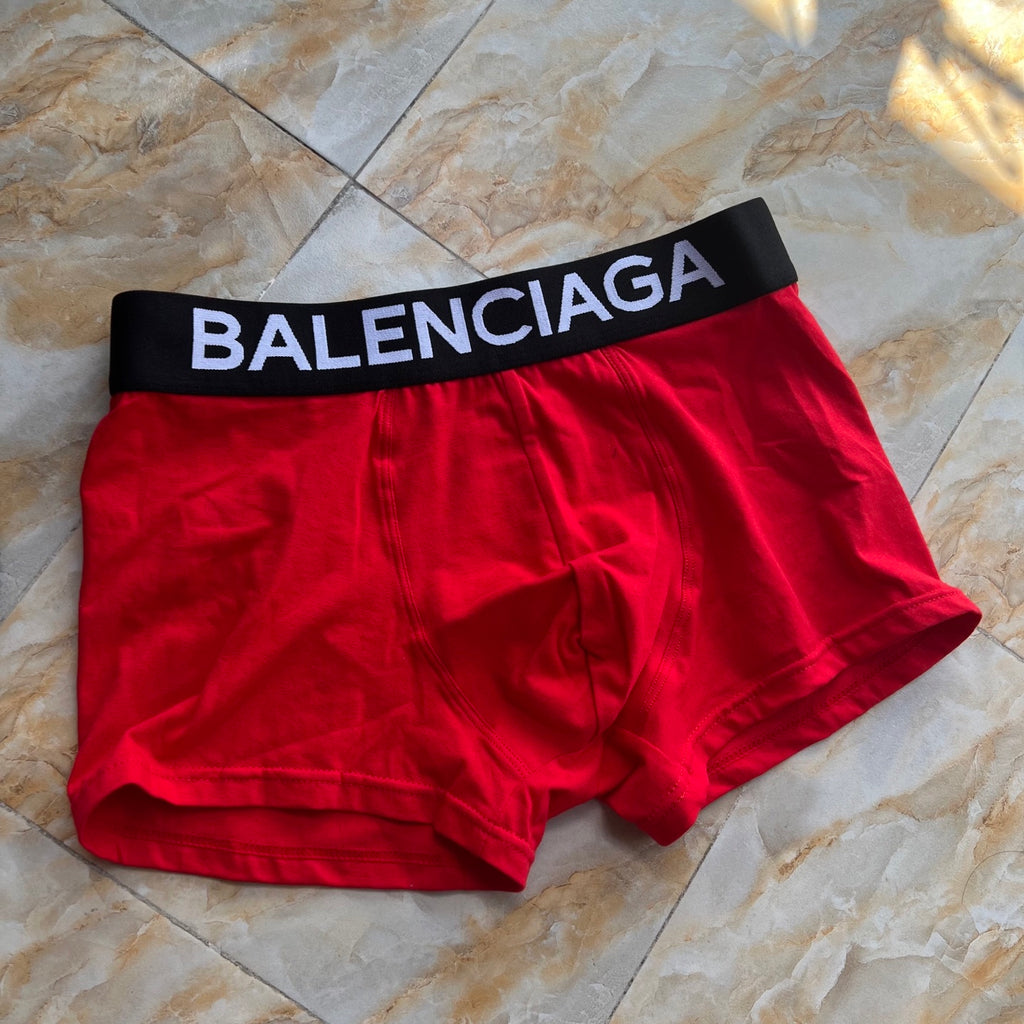 Balenciaga wide lettered long leg boxer briefs - view 5