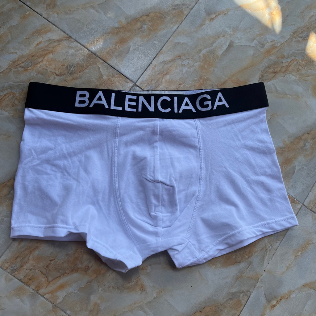 Balenciaga wide lettered long leg boxer briefs - view 2