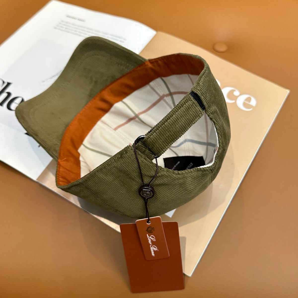 Loro Piana Corduroy Baseball Cap - image 3