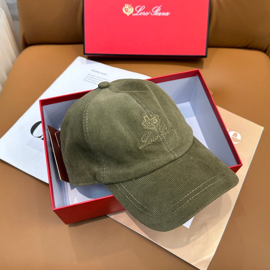 Loro Piana Corduroy Baseball Cap - image 5