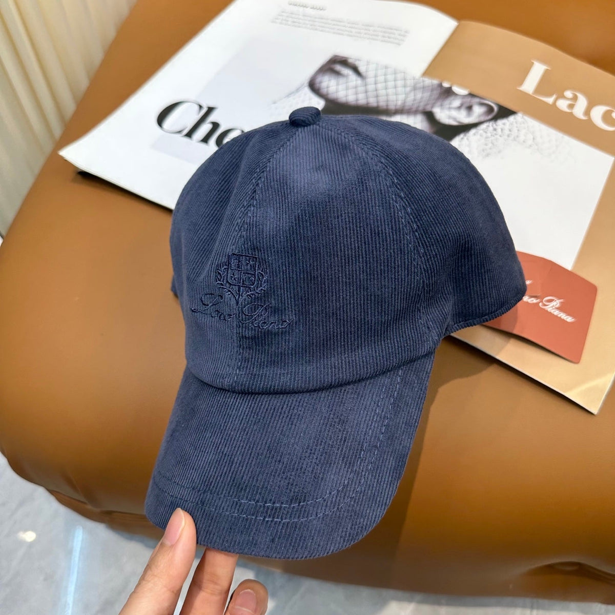 Loro Piana Corduroy Baseball Cap - image 2