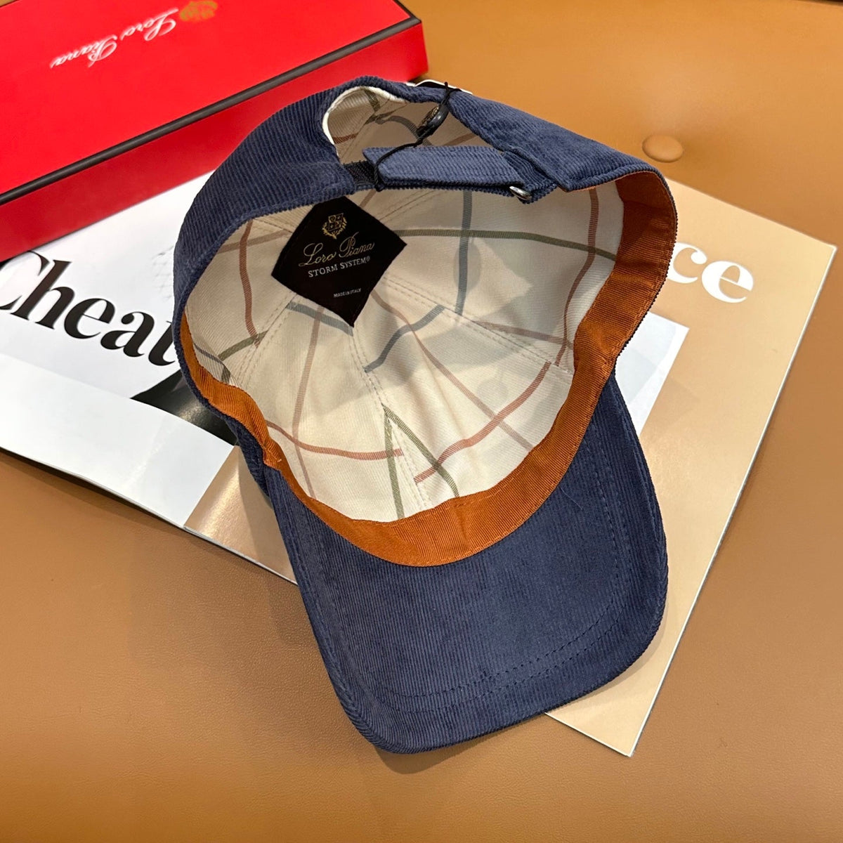Loro Piana Corduroy Baseball Cap - image 4