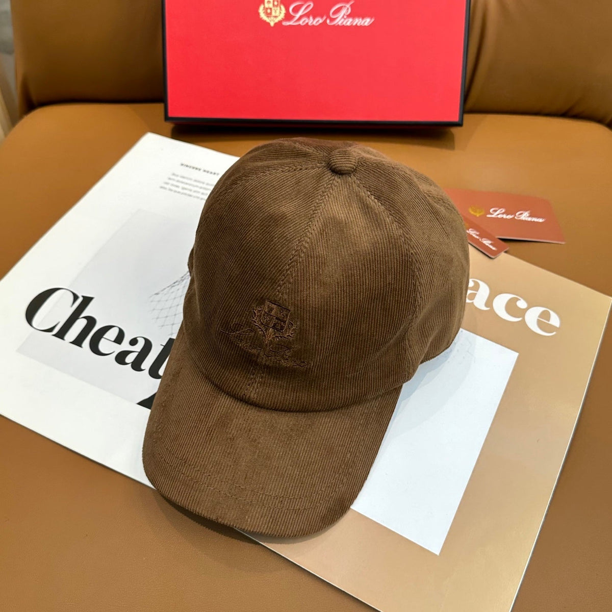Loro Piana Corduroy Baseball Cap - image 6