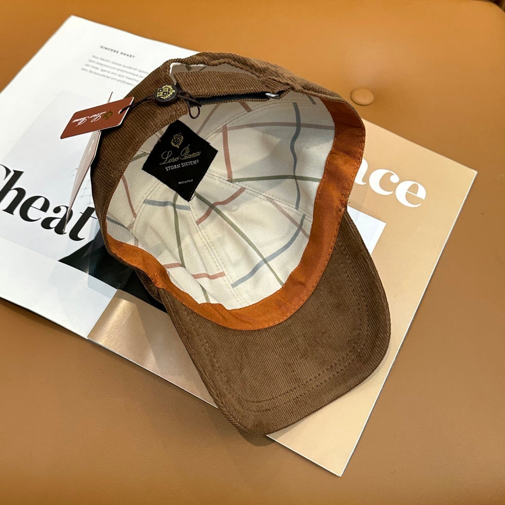 Loro Piana Corduroy Baseball Cap - image 4