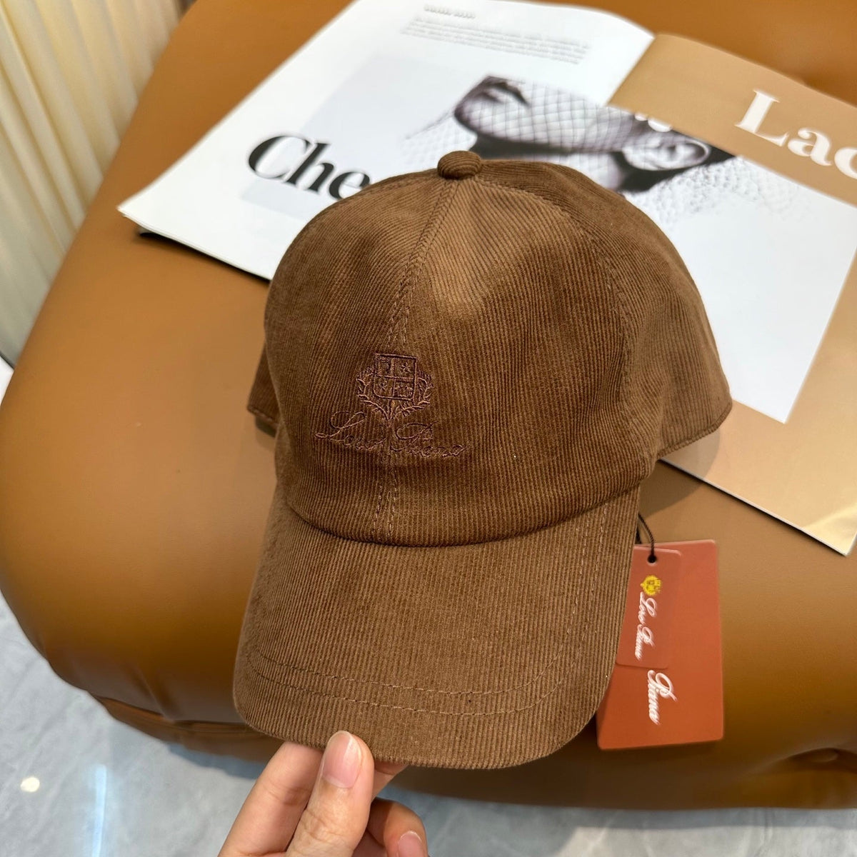 Loro Piana Corduroy Baseball Cap - image 2
