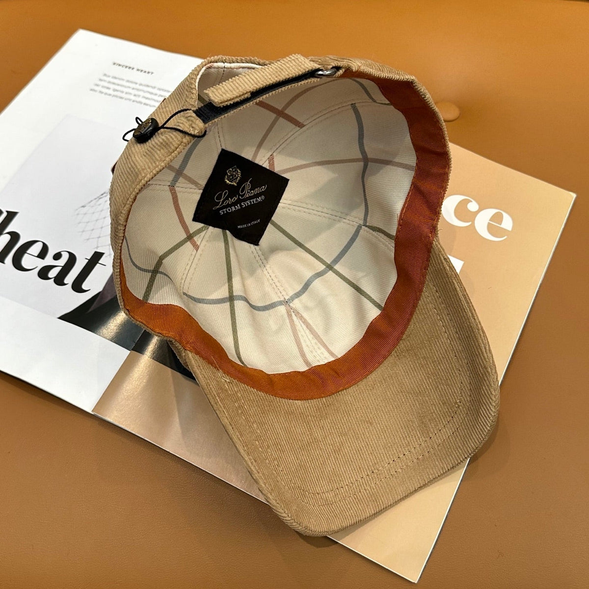Loro Piana Corduroy Baseball Cap - image 4