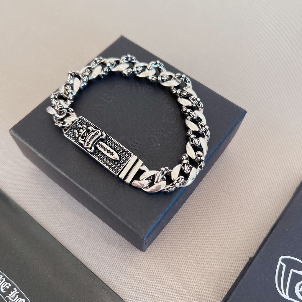 Chrome Hearts Dense Ornamental Chain Bracelet - album image 4