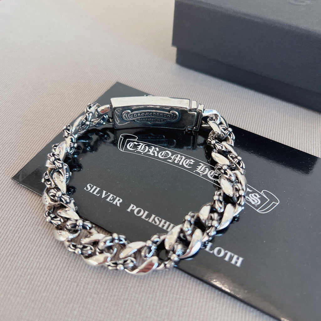 Chrome Hearts Dense Ornamental Chain Bracelet - album image 3