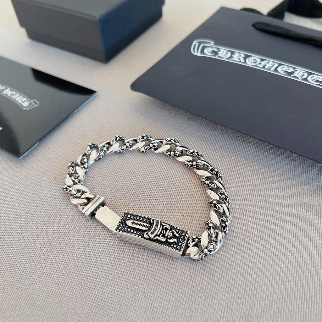 Chrome Hearts Dense Ornamental Chain Bracelet - album image 8