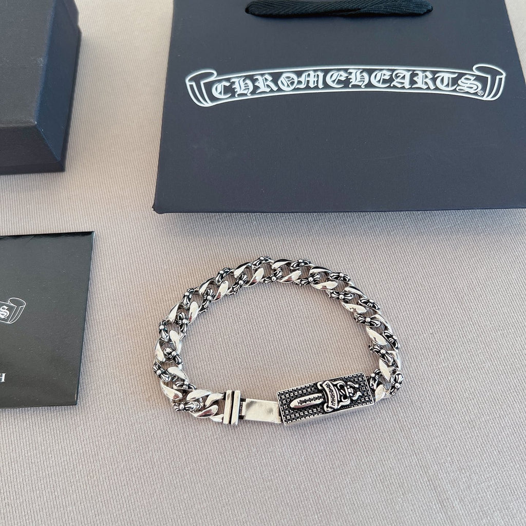 Chrome Hearts Dense Ornamental Chain Bracelet - album image 2